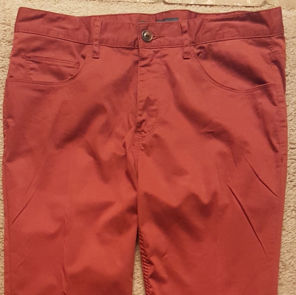 Perry Ellis Sateen 5 Pocket pants - Picture 4 of 5